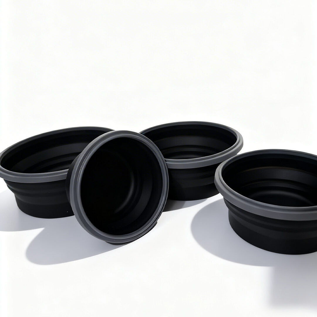 Collapsible Round Silicone Food Container